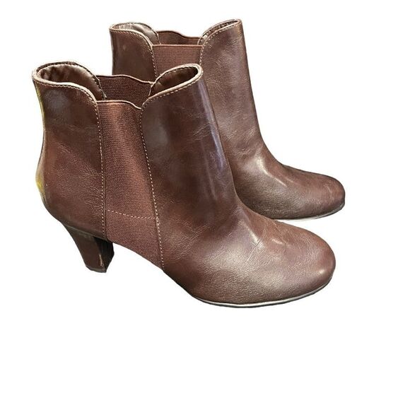 A2 By Aerosoles StroleAnkle Boots brown size 11 - Picture 4 of 8
